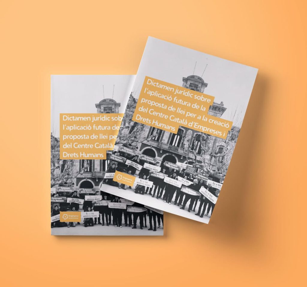 Dictamen sobre el Centro Catalán de Empresas y Derechos Humanos impulsado por Ingeniería Sin Fronteras